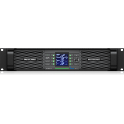 LabGruppen - 8,000-Watt Amplifier with 4 Flexible Output Channels on Binding Post Connectors and Lake Digital Signal Processing and Digital Audio Networking for Touring Applications